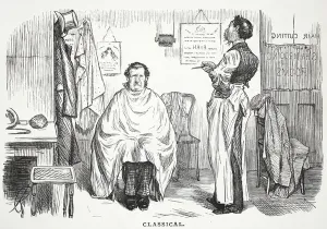 Victorian Satirical Cartoons Drucke: Classical (litho)