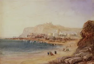 British Landscape Artwork Drucke: Dover (w/c on paper)