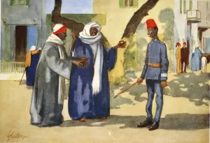Seven Deadly Sins Painting Drucke: The Peacemaker, from The Light Side of Egypt, 1908 (colour litho)