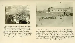 Der Imam im Wagen zurückkehrend in sein Palast, 1926 (s/w Foto)