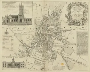 English Religious Buildings Drucke: A Plan of Wolverhampton