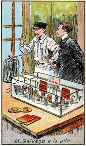 Early 20th Century Science Drucke: electroplating or electrotyping process, early 20th century