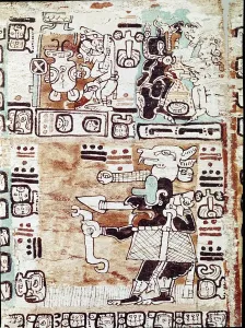 Der Madrider Kodex oder Codex Tro Cortesianus behandelt Horoskop und astronomische Tafeln