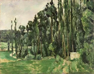 Drucke von XIR29271 Die Weiden, um 1879-82 (Öl auf Leinwand) von Cezanne, Paul (1839-1906); 65x81 cm; Musée d'Orsay, Paris, Frankreich; Französisch, außerhalb des Urheberrechts Paul Cezanne Drucke: Die Weiden, um 1879-82 (Öl auf Leinwand)