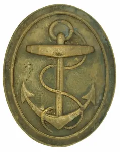 Britischer Schultergurteschild der Royal Marines