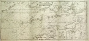 Maritime History England Drucke: A new hydrographical survey of the British Channel
