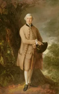 Wilhelm Johnstone-Pulteney, späterer 5. Baronet, um 1772 (Öl auf Leinwand)