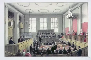 Der Alte Bezirksgerichtshof, London (Innenraum)