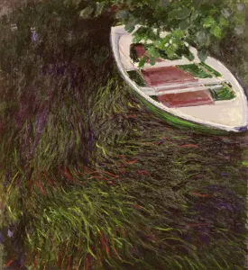 Drucke von MTM82316 Die Ruderboote von Monet. c.1889-1890 (Öl auf Leinwand) ; 146x133 cm; Musée Marmottan Monet, Paris/Frankreich; Französisch, urheberrechtlich nicht geschützt Claude Monet Drucke: Die Ruderboote, um 1889/90 (Öl auf Leinwand)