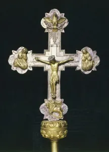 Christianity Religious Symbols Drucke: Processional cross