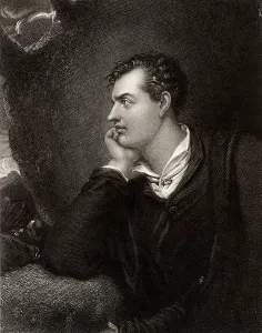Porträt des Lord Byron