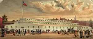 Drucke von UIG1575076 Fukeiga, 1800; (Hinzufügende Informationen: Fukeiga. Druck zeigt eine mondlichte Nacht mit einem Mann, der ein kleines Boot rudert, während sich der Mond hinter einem Baumgruppe erhebt.) Ando Hiroshige Drucke: Fukeiga, 1800
