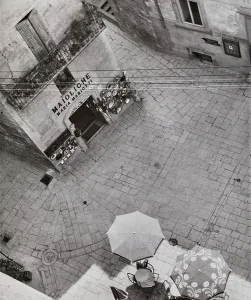 San Marino Drucke: Ein Quadrat in San Marino.