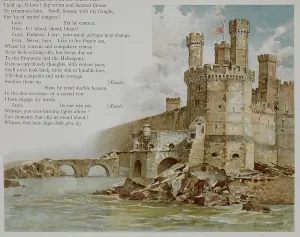 English Castles History Drucke: Before the castle
