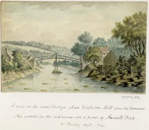 Eine Reihe von Skizzen, Ansichten in Großbritannien, dem Kontinent und Amerika, 1772-1778 (Wasserfarben).