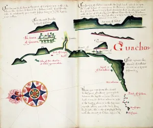 Latin America Map Drucke: Guacho, 1685 (bound sheet)