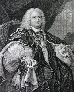 William Hogarth Engravings Drucke: Bishop Hoadley