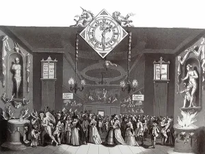 Hogarth Prints Drucke: The Masquerade Ticket