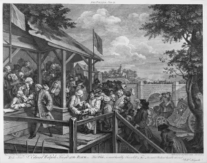 Die Wahl, 1758 (Gravur)