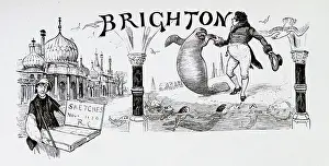 Brighton Und Hove Drucke: BRIGHTON BEACH
