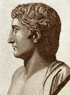 Roman Empire Illustrations Drucke: Bust of Germanicus