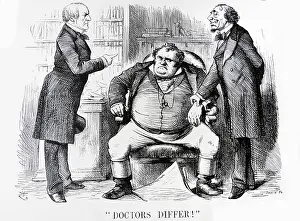 Drucke von UIG3525310 Ein Meinungsverschiedenheit unter den Ärzten Benjamin Disraeli Drucke: Ein Meinungsverschiedenheit unter den Ärzten.