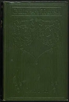 Classic Literature Books Drucke: Green coloured cover with title and pattern
