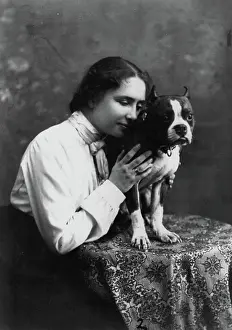 American Author Drucke: Helen Keller