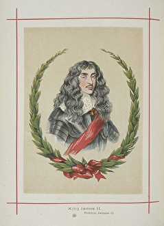 Aristocracy Portraits Drucke: King James II