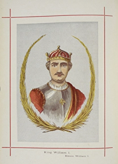 Royal Family Pictures Drucke: King William I