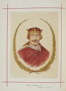 Aristocratic Portraits Drucke: King William II