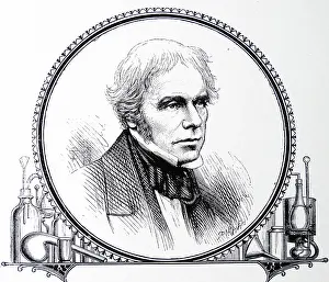 Michael Faraday Drucke: Michael Faraday (1791-1867)