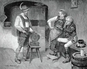 German Historical Images Drucke: Teasing