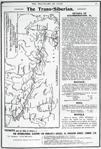 Drucke von Die Karte der Sibirischen Eisenbahn von XJF696541, produziert durch J. Bartholomew and Co., um 1920 (Gravur) vom englischen School, des 20 Russland Drucke: Karte der Transsibirischen Eisenbahn, von J. Bartholomew & Co., um 1920 (Stechung)