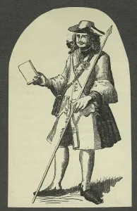Historical Communication Methods Drucke: 19th century Nuremberg post-runner