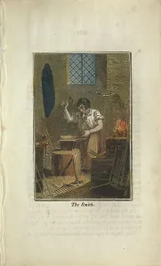 Traditional Craftsmanship Skills Drucke: 19th century smith