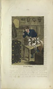Traditional Craftsmanship Techniques Drucke: 19th century trunk maker