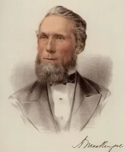 Tinted Lithograph Art Drucke: Alexander Mackenzie (1822-1892)
