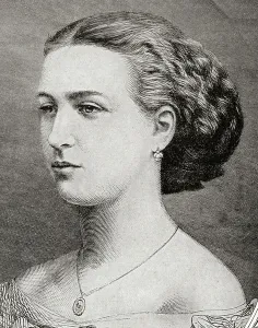 Empress Of India Portrait Drucke: Alexandra of Denmark, 1844 - 1925
