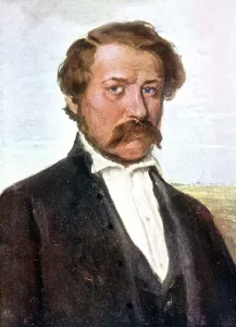 Hungarian Poet Drucke: Arany Janos, c. 1900 (postcard)