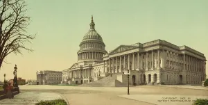 Washington DC Architecture Drucke: The Capitol at Washington, c.1902