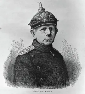 German History Figures Drucke: Count Von Moltke, 1870