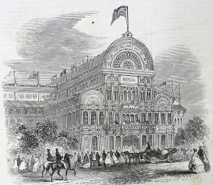 Crystal Palace History Drucke: The Crystal Palace, 1860