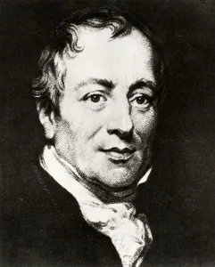 XIX Century Portraits Drucke: David Ricardo (1772-1823)