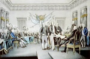 Die Erklärung der Unabhängigkeit, 1776