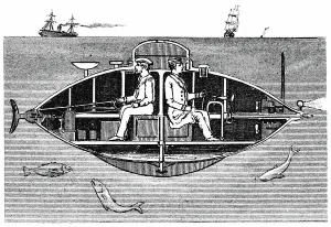 Russian Naval Force Drucke: Electrically powered submarine