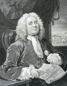 Historic Hospitals In London Drucke: Engraving of Daniel Lock (engraving)