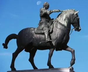 Reiterdenkmal von Erasmo da Narni, bekannt als Gattamelata (1370-1443)