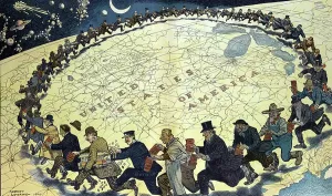Early 20th Century Artworks Drucke: Everybody does it, 1910 (lithograph)