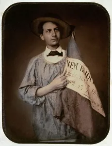Daguerreotype Photography Drucke: French Revolution of 1848